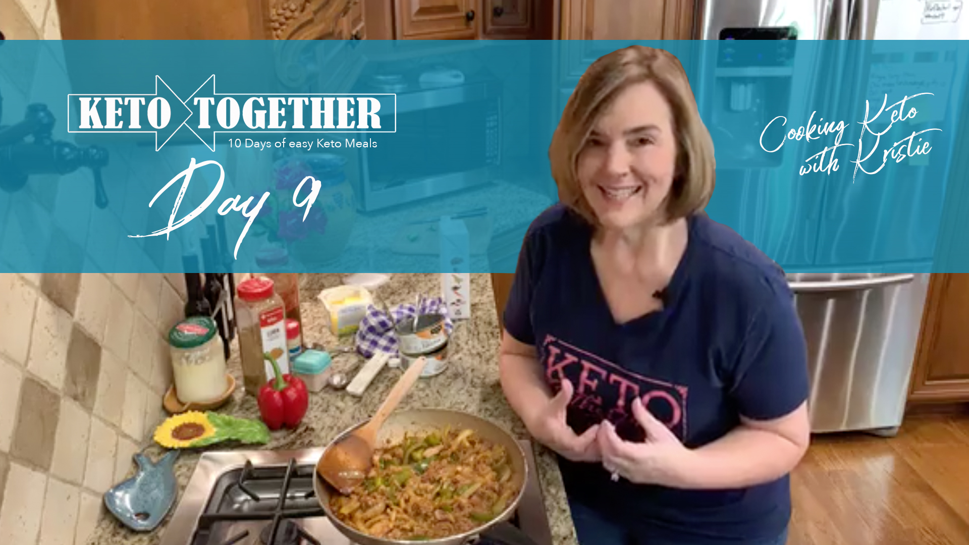Keto Together: Day 9 – Stir Fry Frenzy – Cooking Keto With Kristie