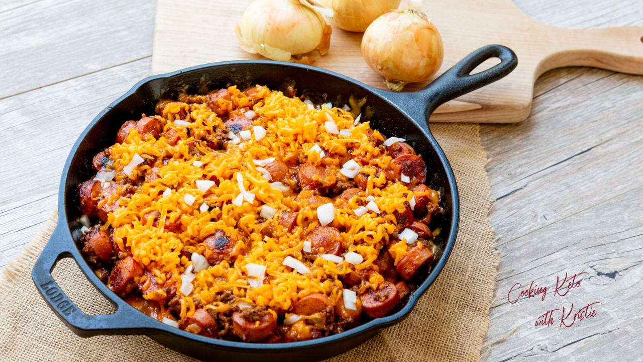 Chili Cheese Dog Skillet